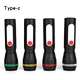 Plastic flashlight